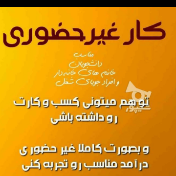 کار در منزل، نمایندگی و فروش خدمات