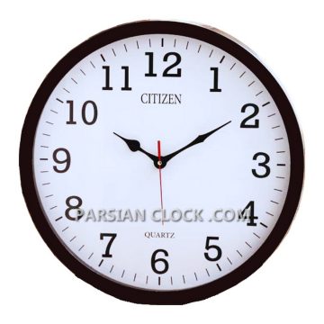 ساعت دیواری سیتیزن طرح پاریس سایز 32