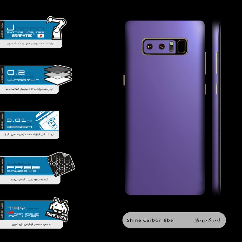 برچسب پوششی ماهوت مدل Painted-Flowers-FullSkin مناسب برای گوشی موبایل سامسونگ Galaxy Note8