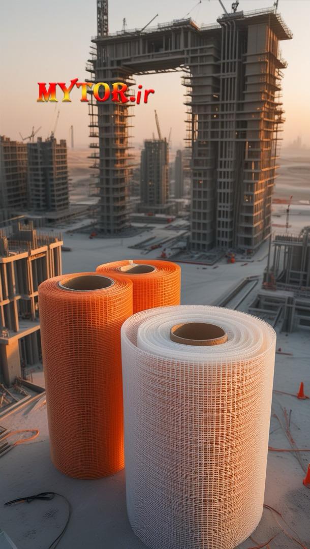 مش فایبرگلاس آب بندی استخر و عایق پشت بام