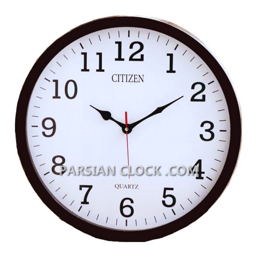 ساعت دیواری سیتیزن طرح پاریس سایز 32